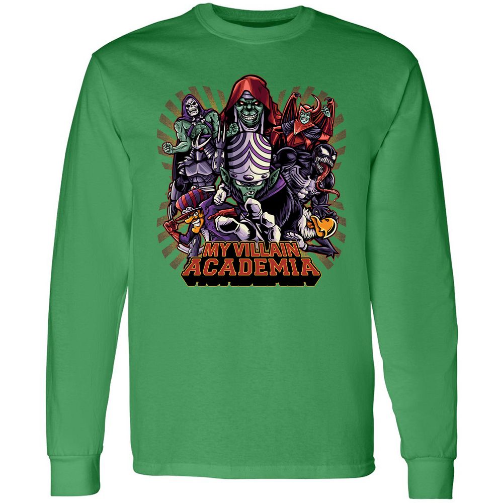 Long Sleeve T-Shirt - 7KYDWEK4 - Irish Green - 10