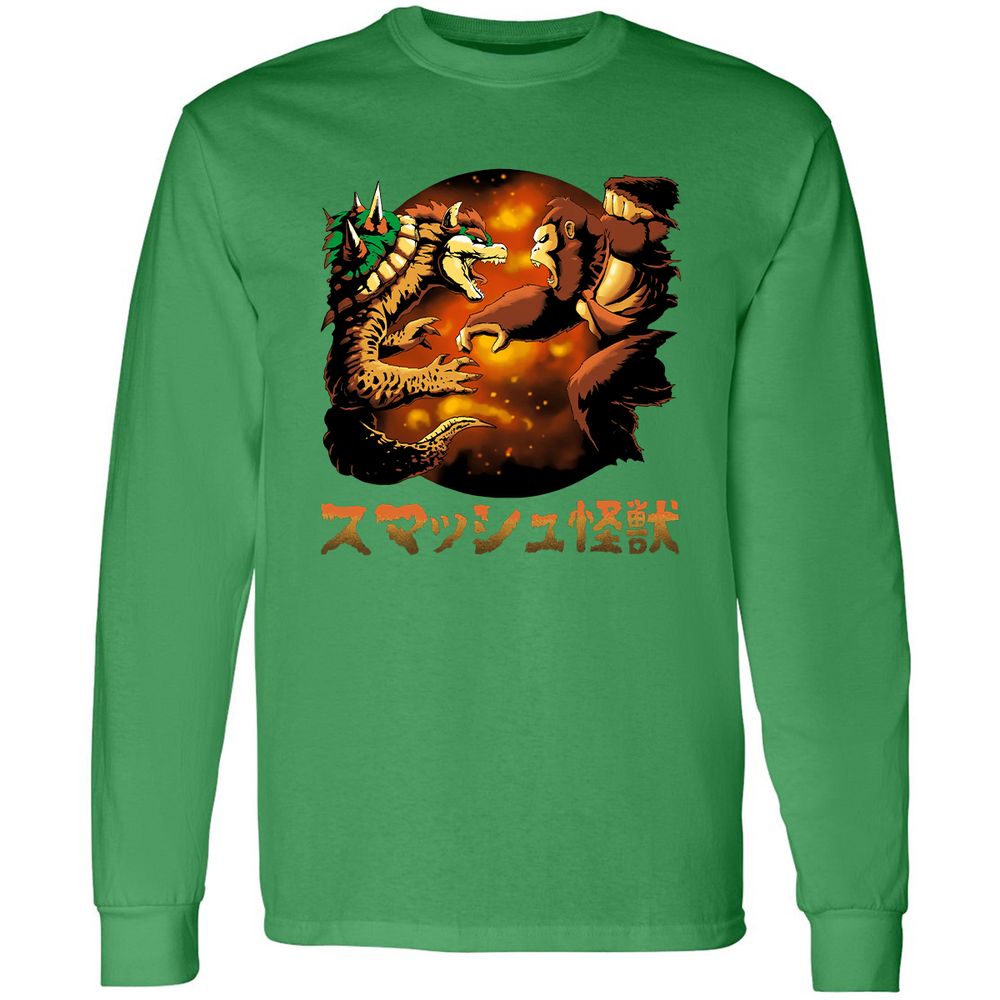 Long Sleeve T-Shirt - ALLLF2QP - Irish Green - 10