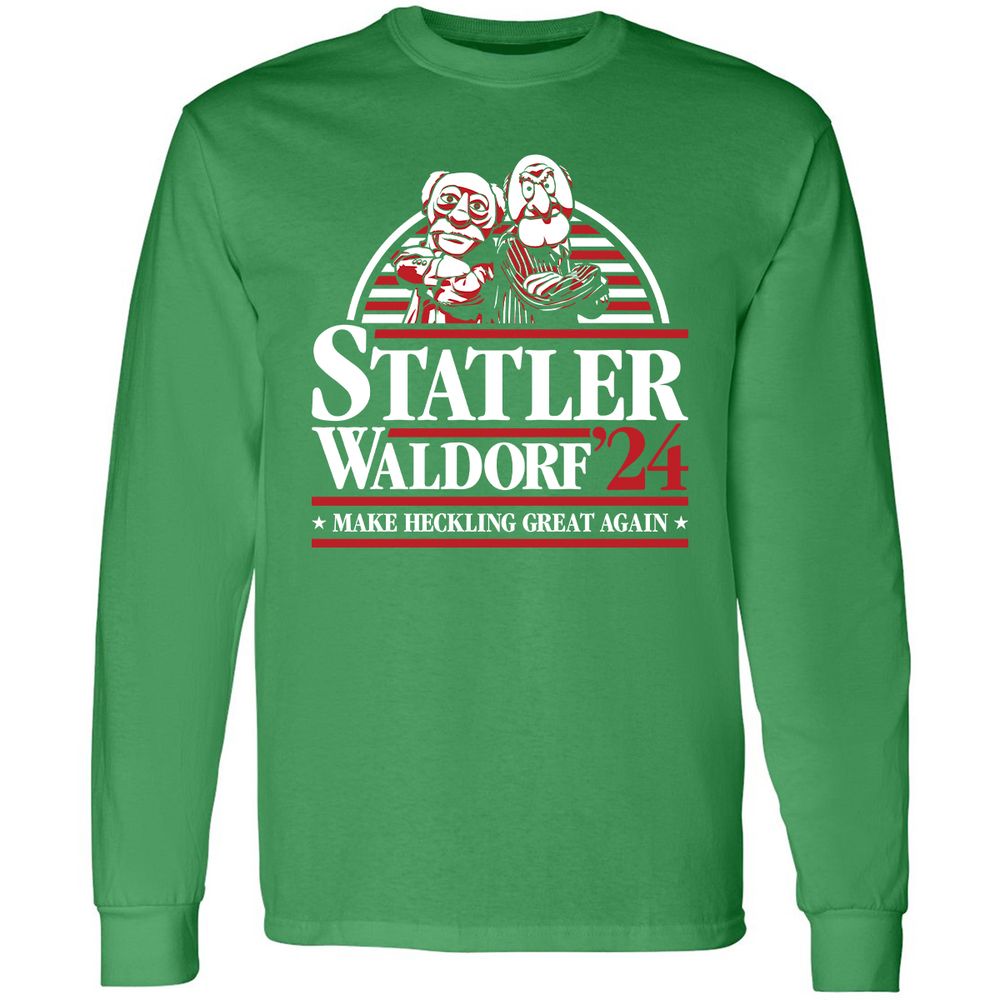 Long Sleeve T-Shirt - LRYQ87UX - Irish Green - 10