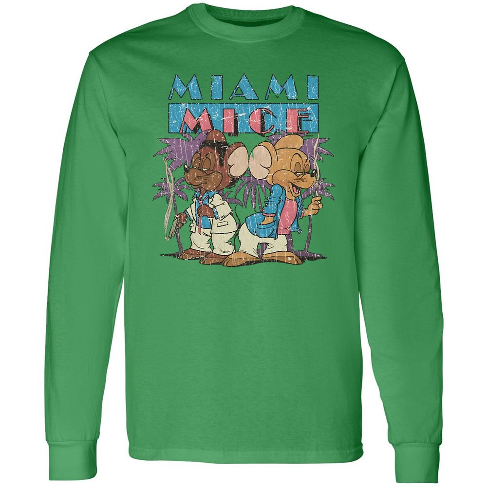 Long Sleeve T-Shirt - 7FEKQFJ3 - Irish Green - 10