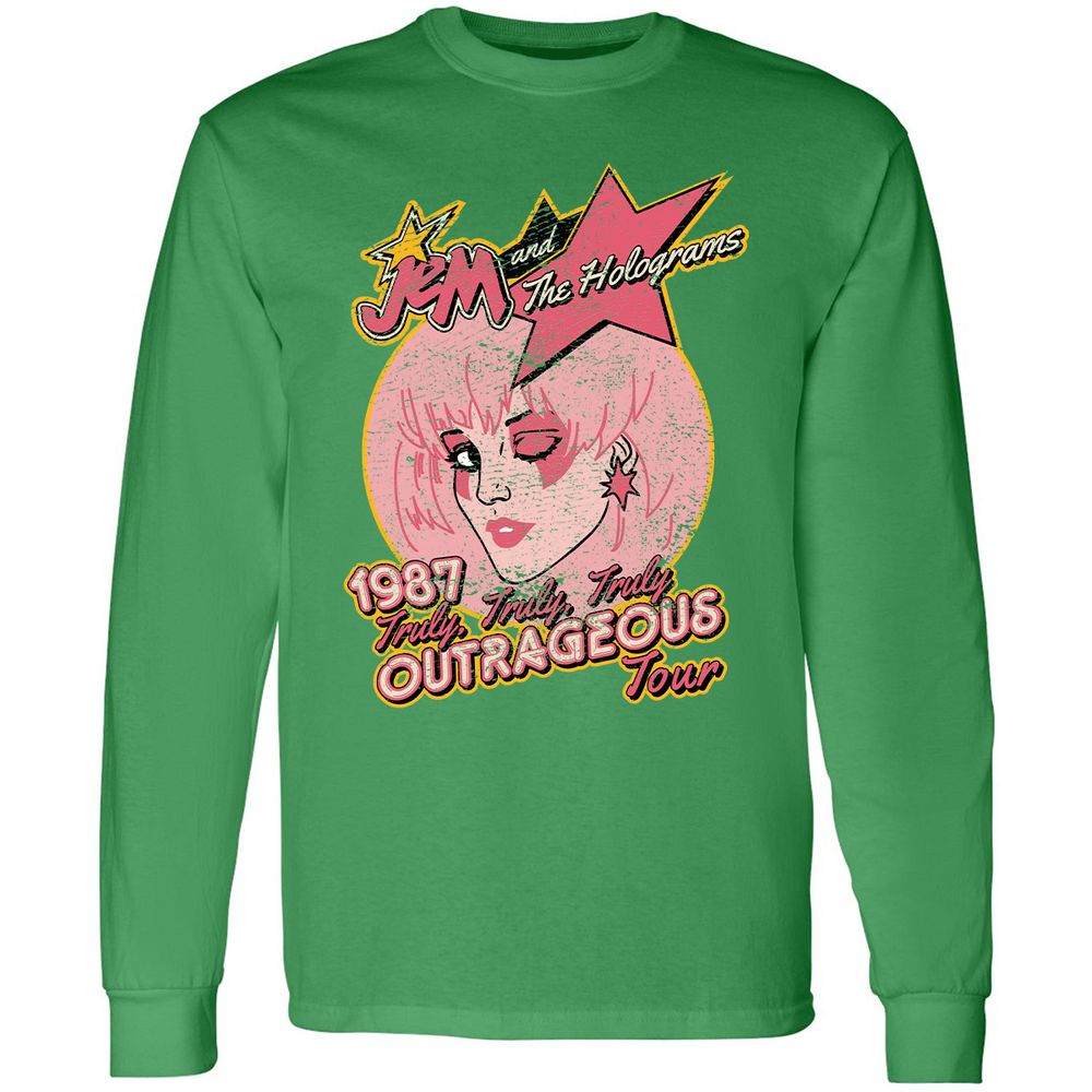 Long Sleeve T-Shirt - KNQA7F52 - Irish Green - 10