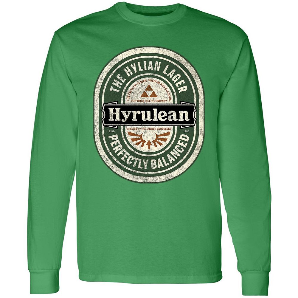 Long Sleeve T-Shirt - SHJYJ1V2 - Irish Green - 10