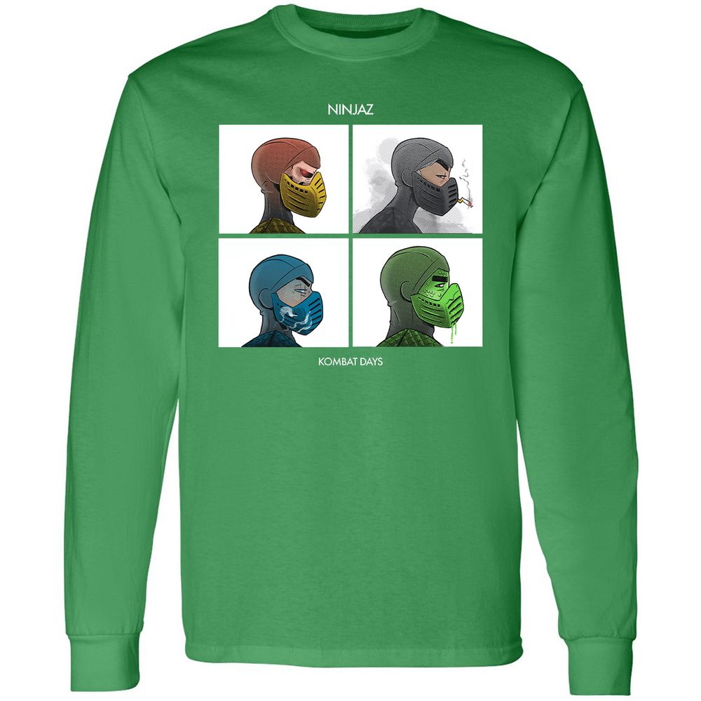 Long Sleeve T-Shirt - 62ZDAE5R - Irish Green - 10