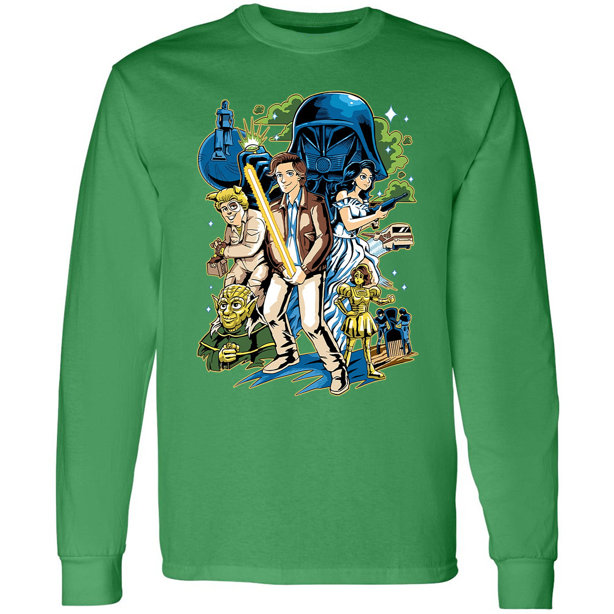 Long Sleeve T-Shirt - PW6U25DH - Irish Green - 10