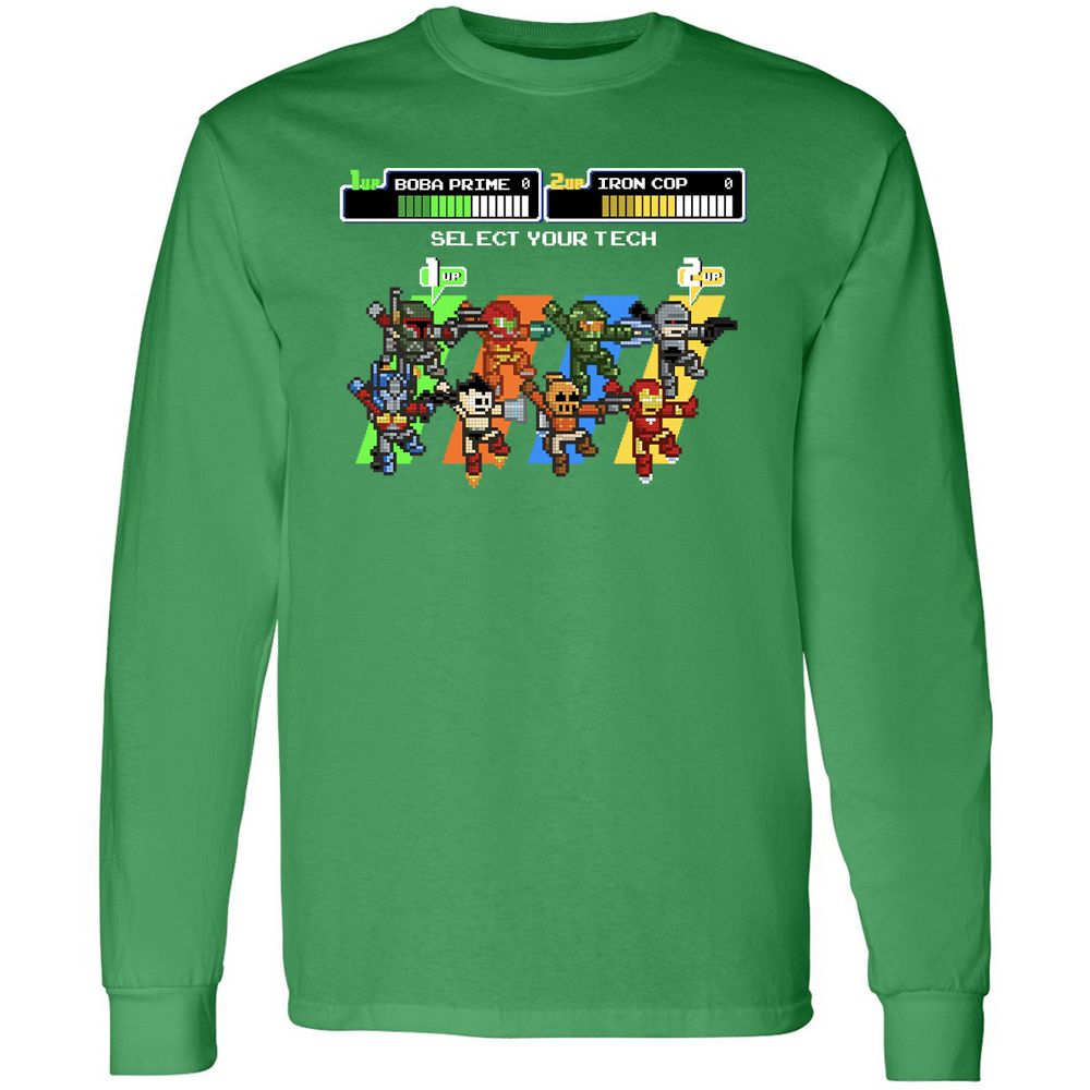 Long Sleeve T-Shirt - XS4SL3U9 - Irish Green - 10