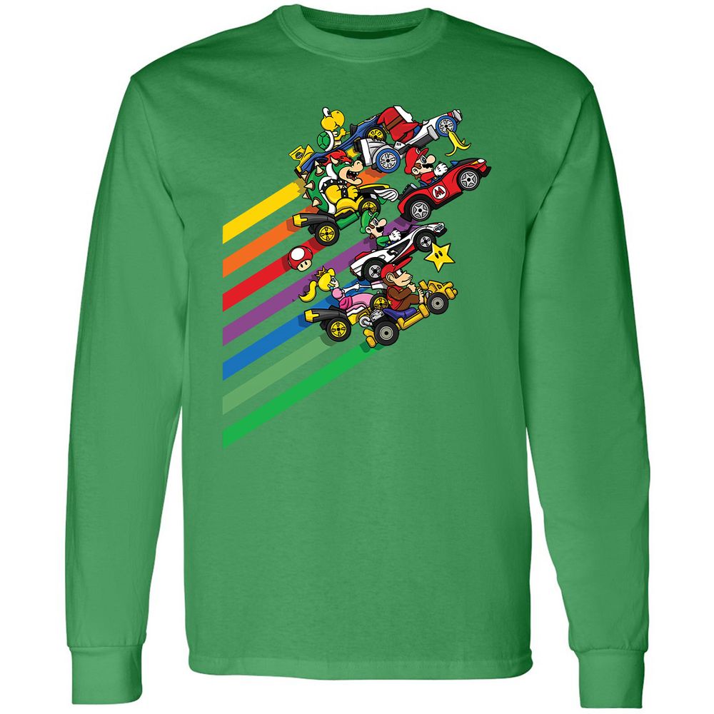 Long Sleeve T-Shirt - TZTUF855 - Irish Green - 10