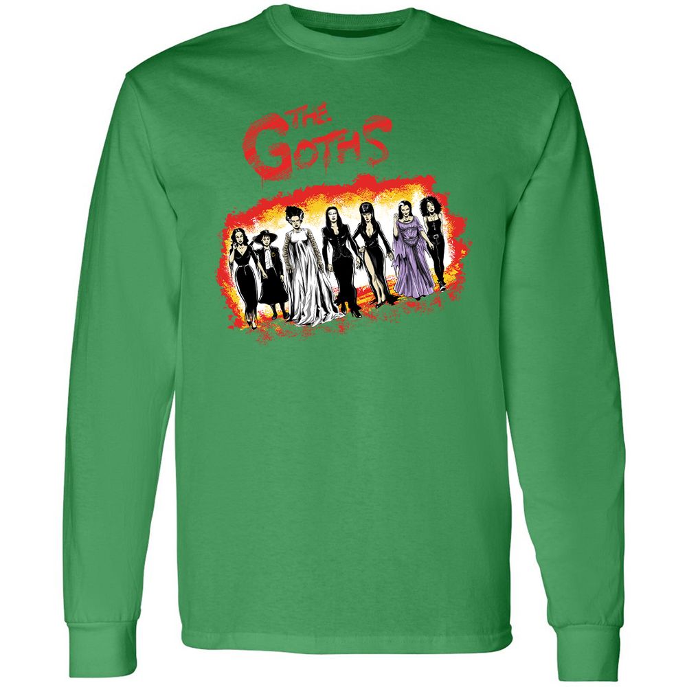 Long Sleeve T-Shirt - 96E5T8XY - Irish Green - 10