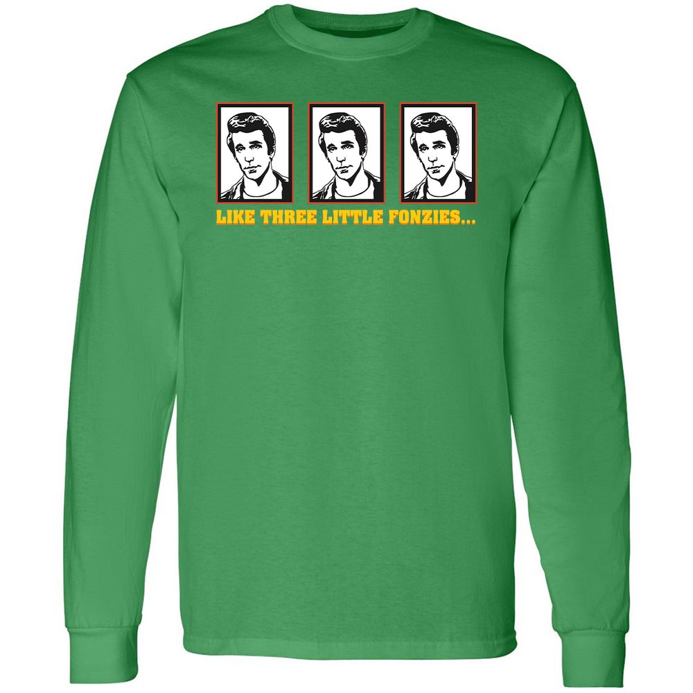 Long Sleeve T-Shirt - GC8MG52Q - Irish Green - 10