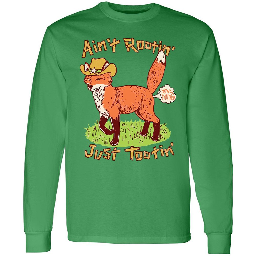 Long Sleeve T-Shirt - BB3M6VX6 - Irish Green - 10