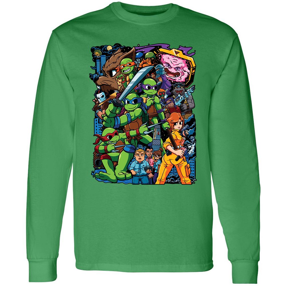 Long Sleeve T-Shirt - 213VCH8N - Irish Green - 10