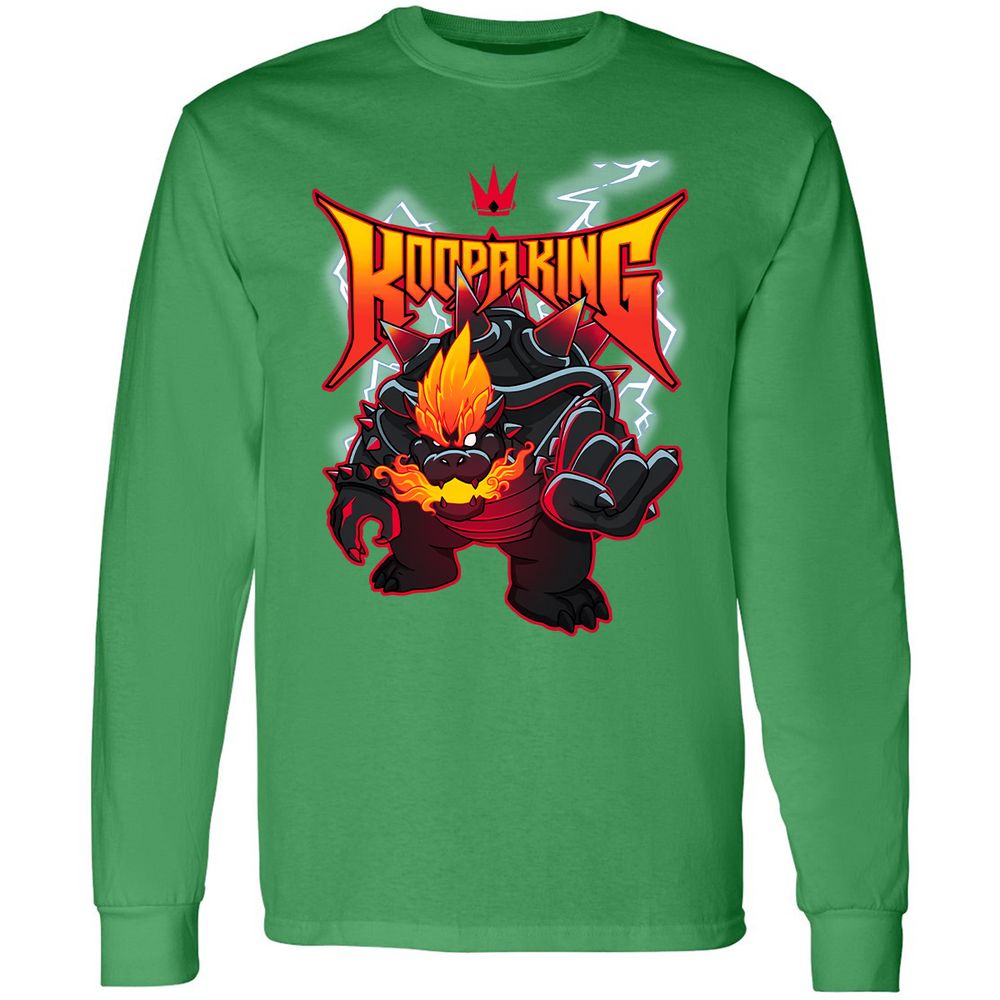 Long Sleeve T-Shirt - 1ZKNP7X8 - Irish Green - 10