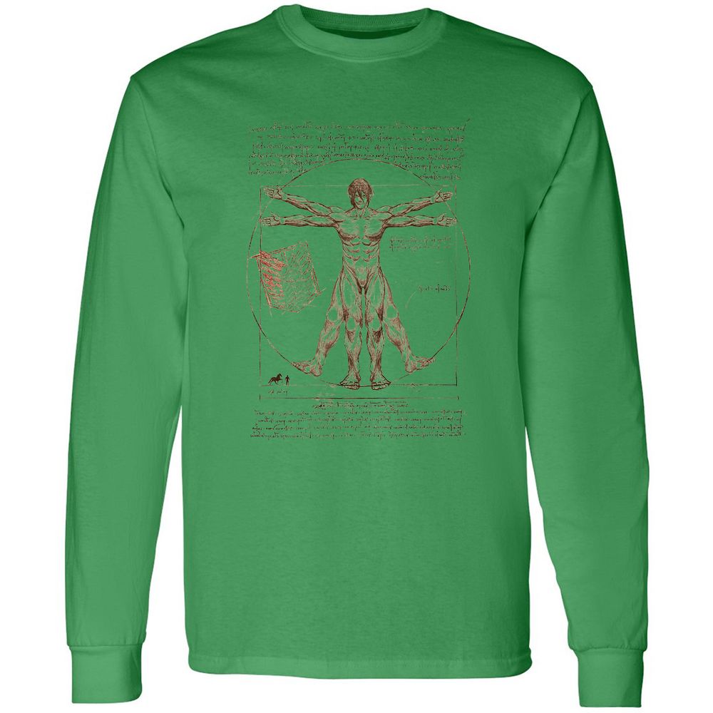Long Sleeve T-Shirt - KFMUD5YX - Irish Green - 10