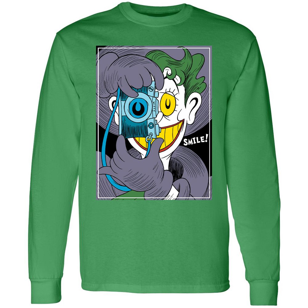 Long Sleeve T-Shirt - LTJMV915 - Irish Green - 10