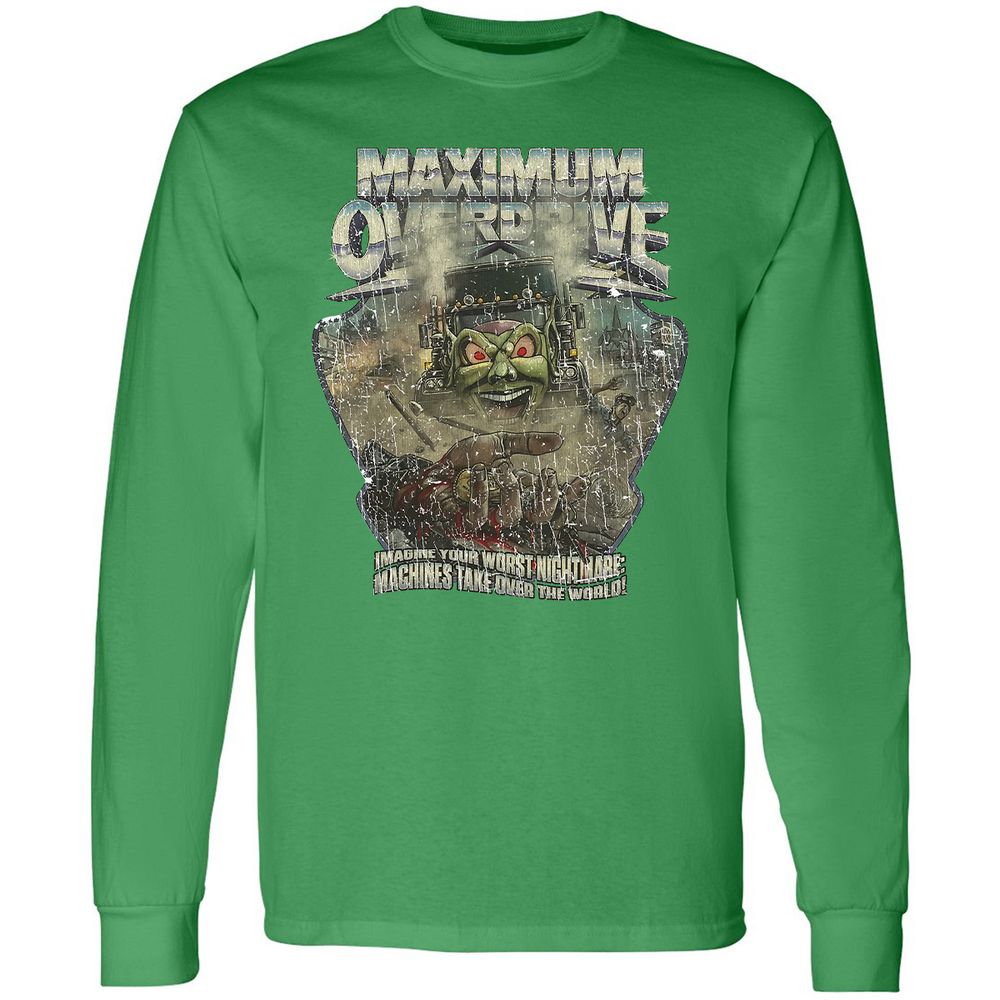 Long Sleeve T-Shirt - W4L3LU68 - Irish Green - 10