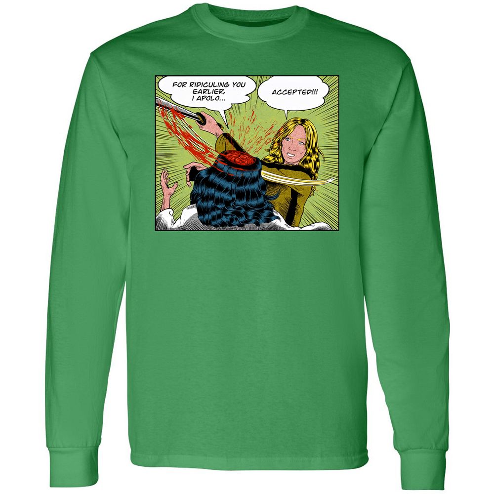 Long Sleeve T-Shirt - 924CGBF2 - Irish Green - 10