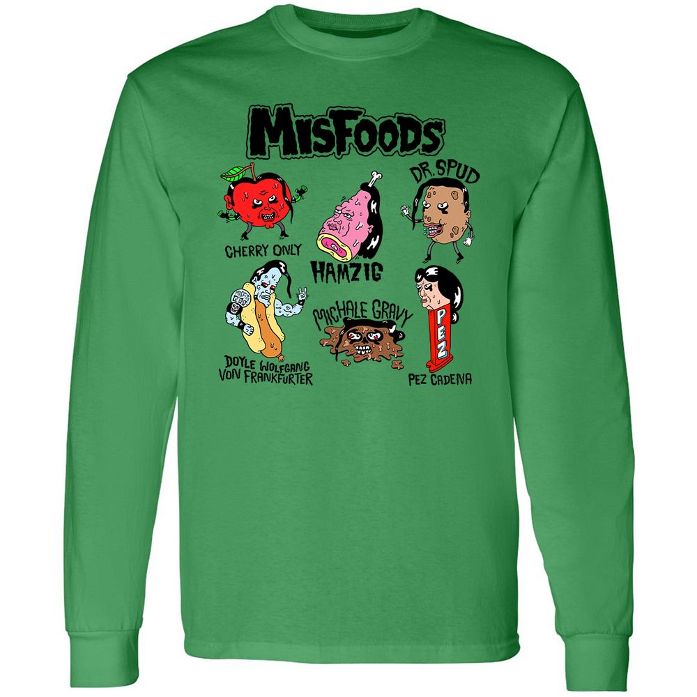 Long Sleeve T-Shirt - 74FYN1S8 - Irish Green - 10