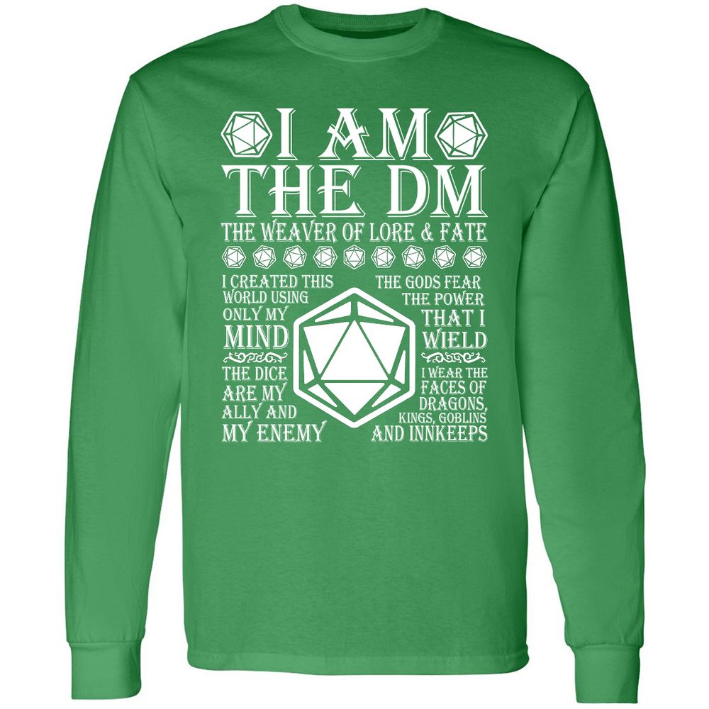 Long Sleeve T-Shirt - 2DPSLYGZ - Irish Green - 10