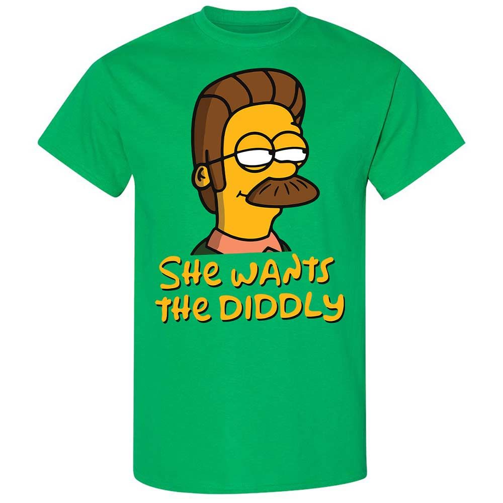 She Wants The Diddly - Irish Green - 10