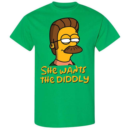 She Wants The Diddly - Irish Green - 10