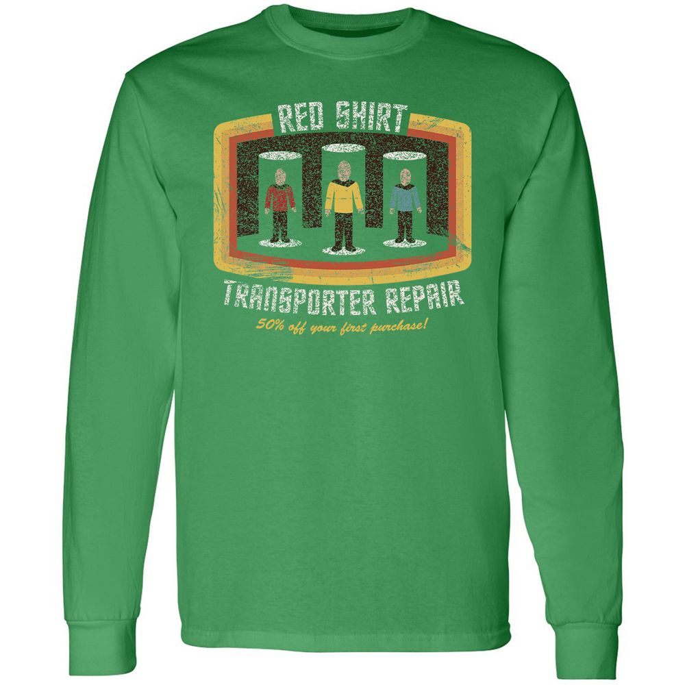 Long Sleeve T-Shirt - G83N4YR2 - Irish Green - 10
