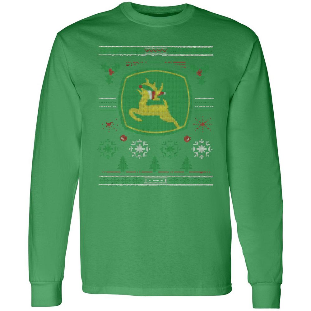 Long Sleeve T-Shirt - YFCPXATQ - Irish Green - 10