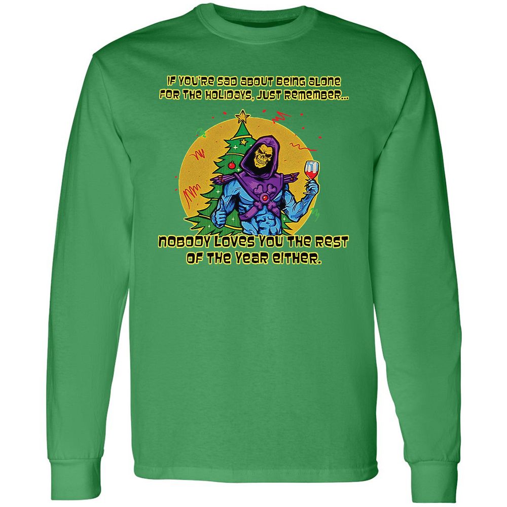 Long Sleeve T-Shirt - 7RRG71P9 - Irish Green - 10