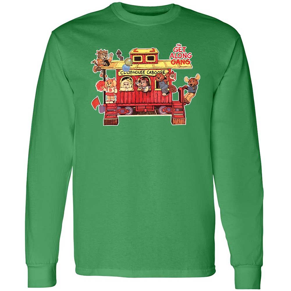 Long Sleeve T-Shirt - PUNVPKXX - Irish Green - 10