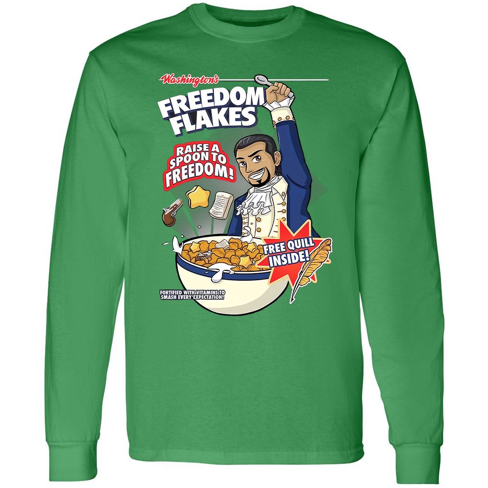 Long Sleeve T-Shirt - KG7MQV4V - Irish Green - 10