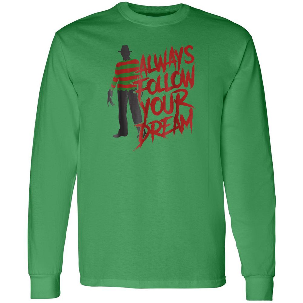 Long Sleeve T-Shirt - Q7H5ZH3Z - Irish Green - 10