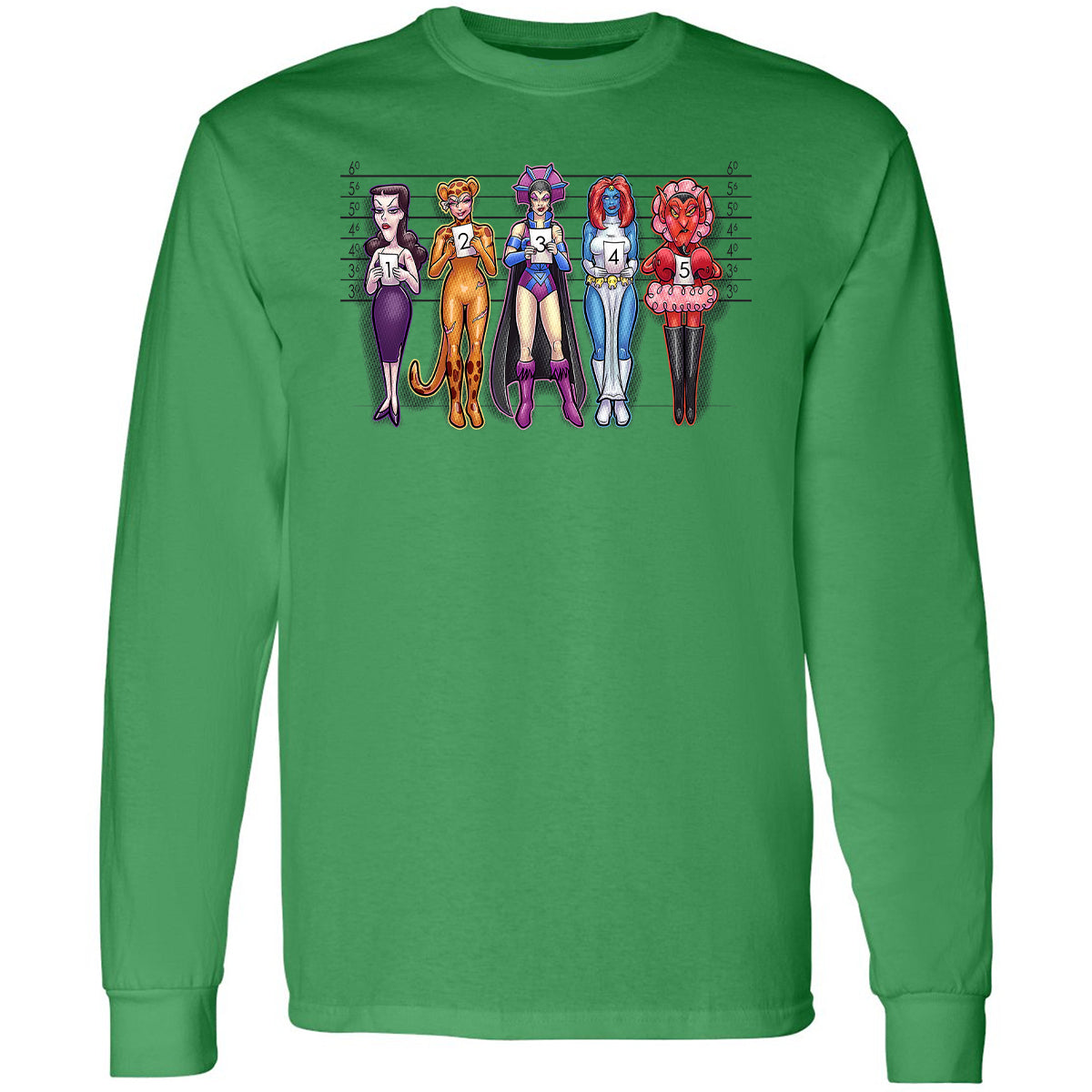 Long Sleeve T-Shirt - 59PL27PZ - Irish Green - 10