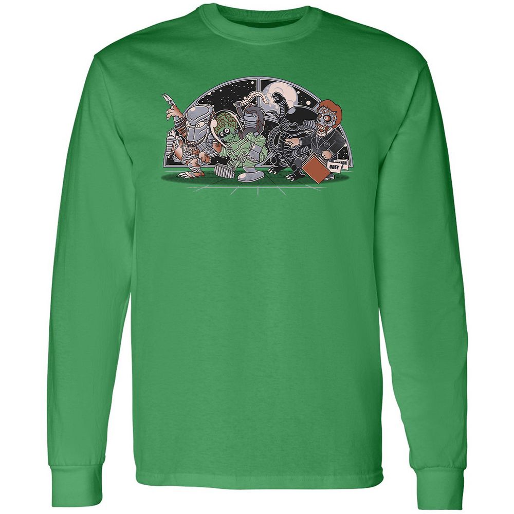 Long Sleeve T-Shirt - AT3YRKNA - Irish Green - 10