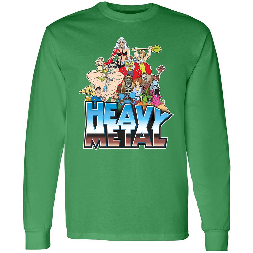 Long Sleeve T-Shirt - 92U6D8L6 - Irish Green - 10