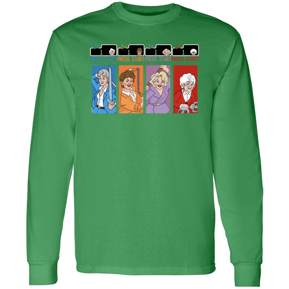 Long Sleeve T-Shirt - BJH3MVRS - Irish Green - 10