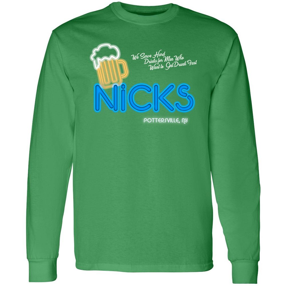 Long Sleeve T-Shirt - SLVVYFND - Irish Green - 10