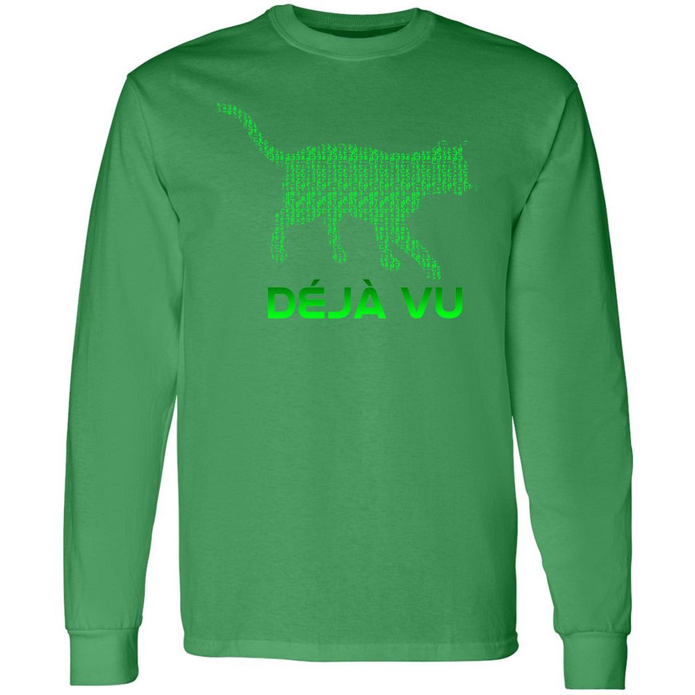 Long Sleeve T-Shirt - 737V36N6 - Irish Green - 10