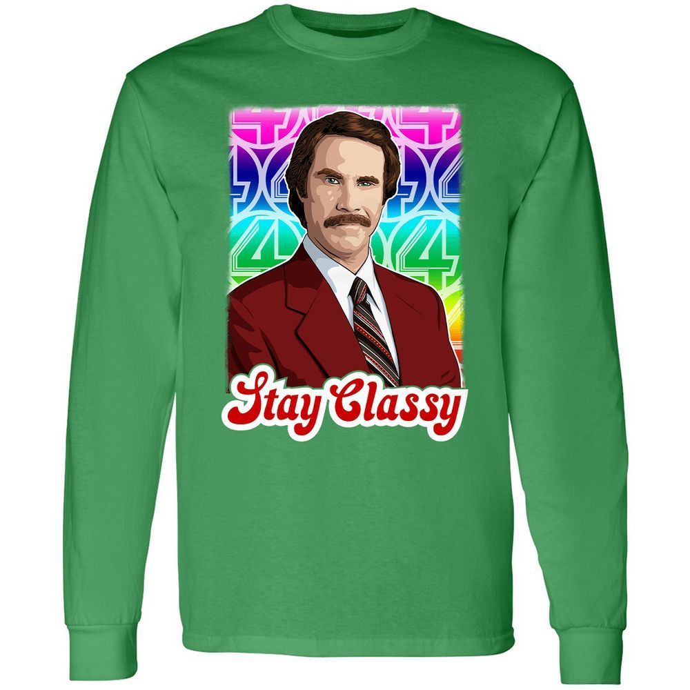 Long Sleeve T-Shirt - EV6J681P - Irish Green - 10
