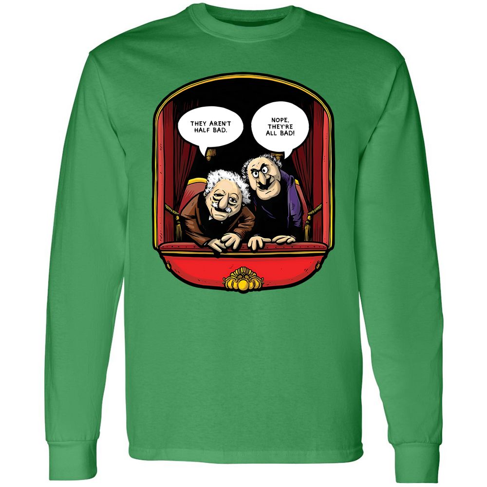 Statler and Waldorf (All Bad) - Irish Green - 10