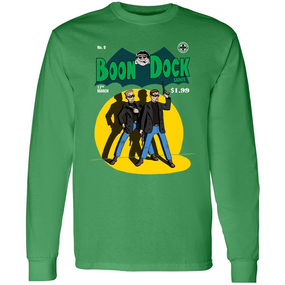Long Sleeve T-Shirt - DLL8WW6J - Irish Green - 10