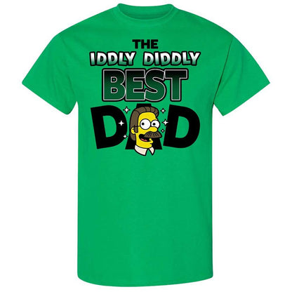 The Iddly diddly best dad - Irish Green - 10