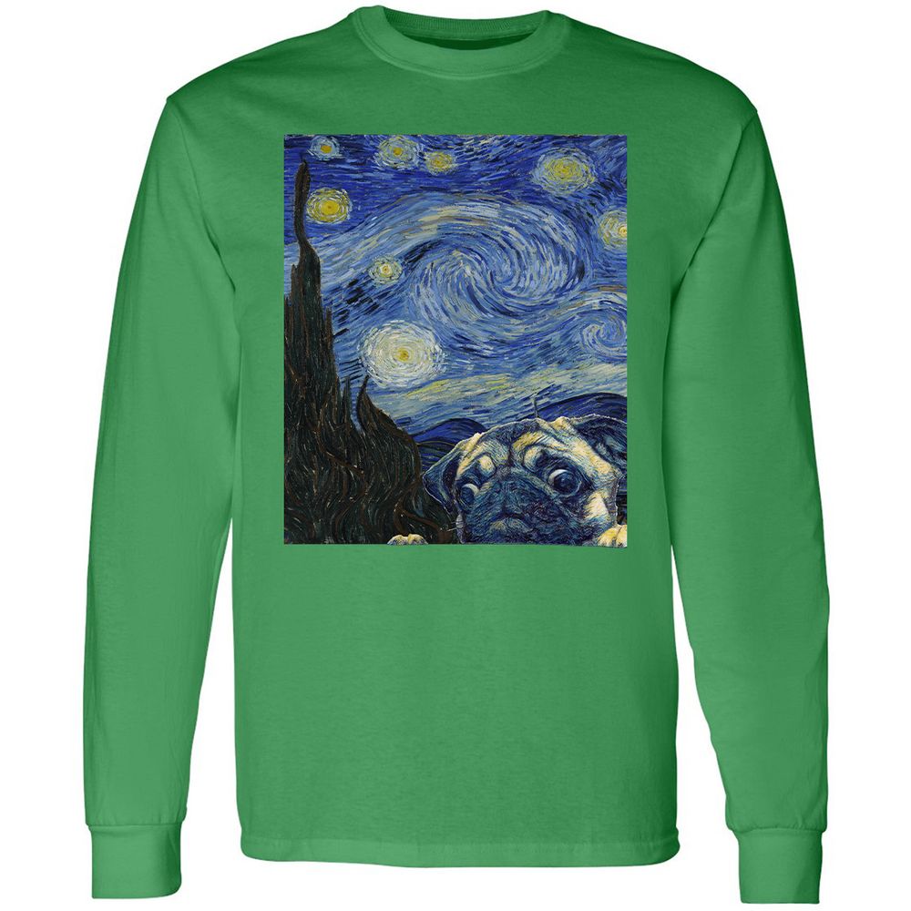 Long Sleeve T-Shirt - TD6ACWZH - Irish Green - 10