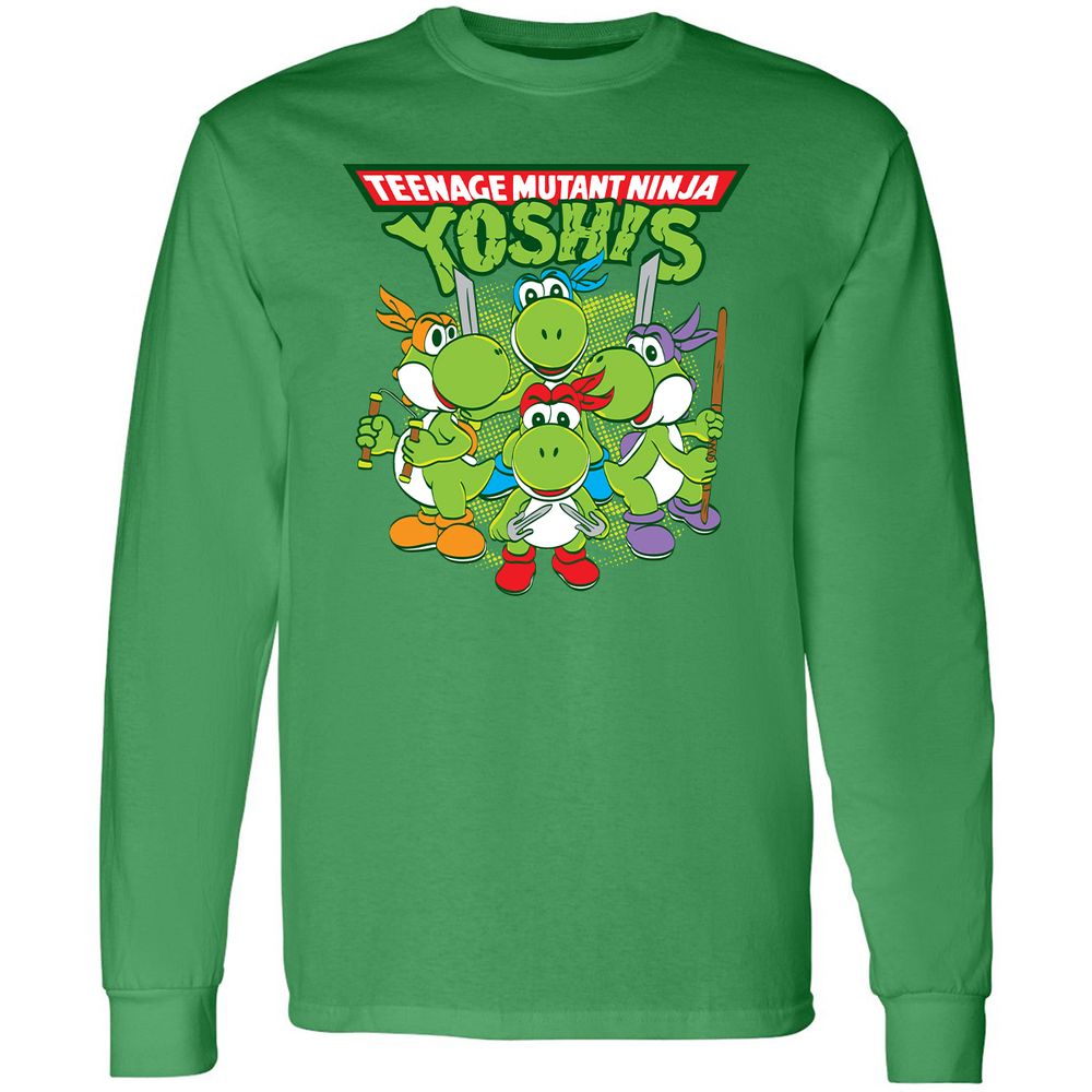 Long Sleeve T-Shirt - BPYK6ZTL - Irish Green - 10