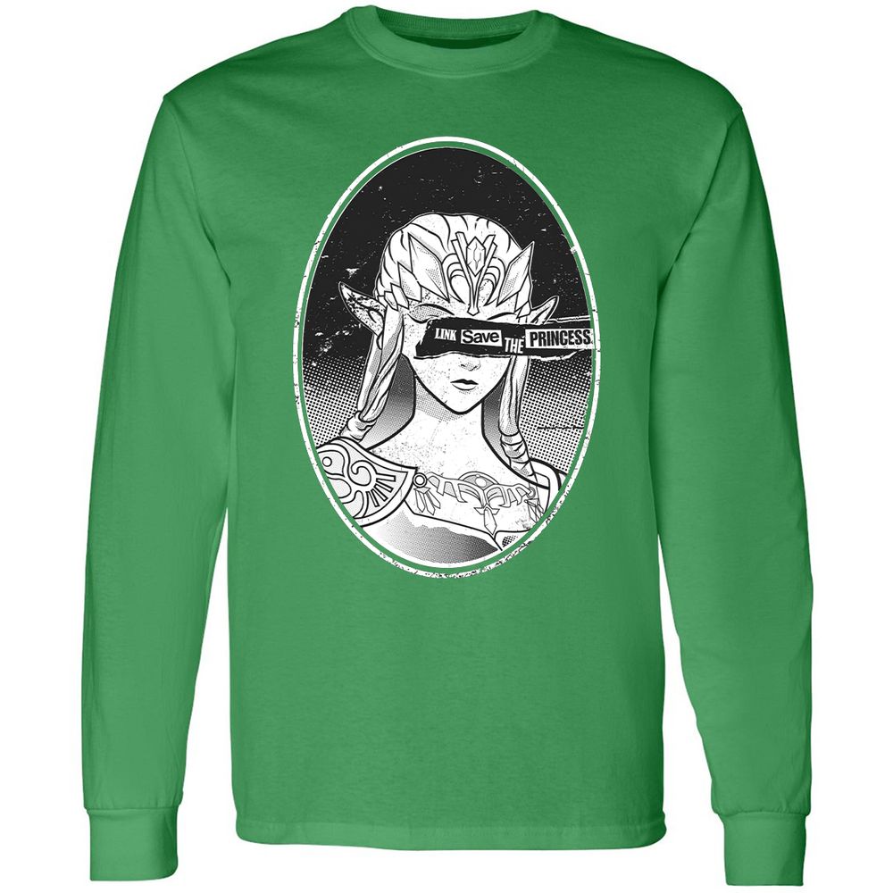 Long Sleeve T-Shirt - CL9VX4MZ - Irish Green - 10