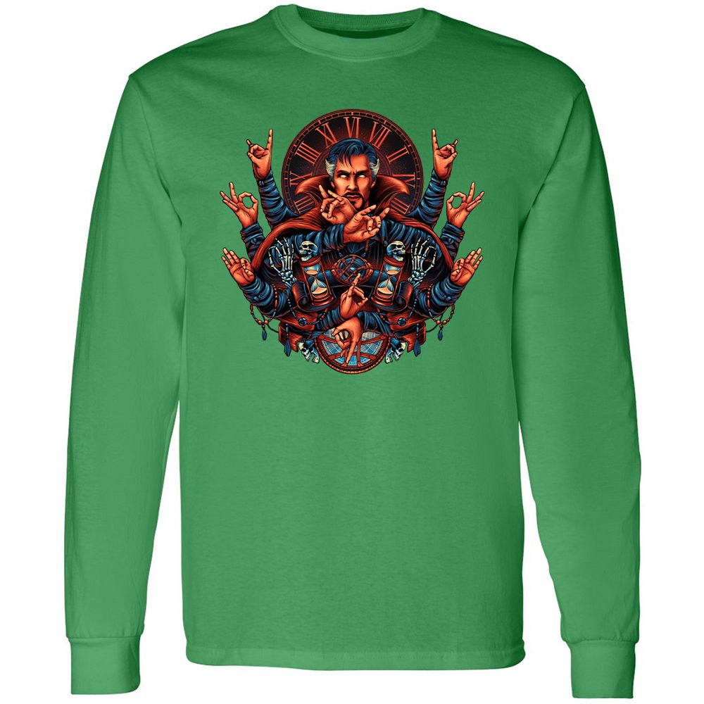 Long Sleeve T-Shirt - DHNABUEM - Irish Green - 10