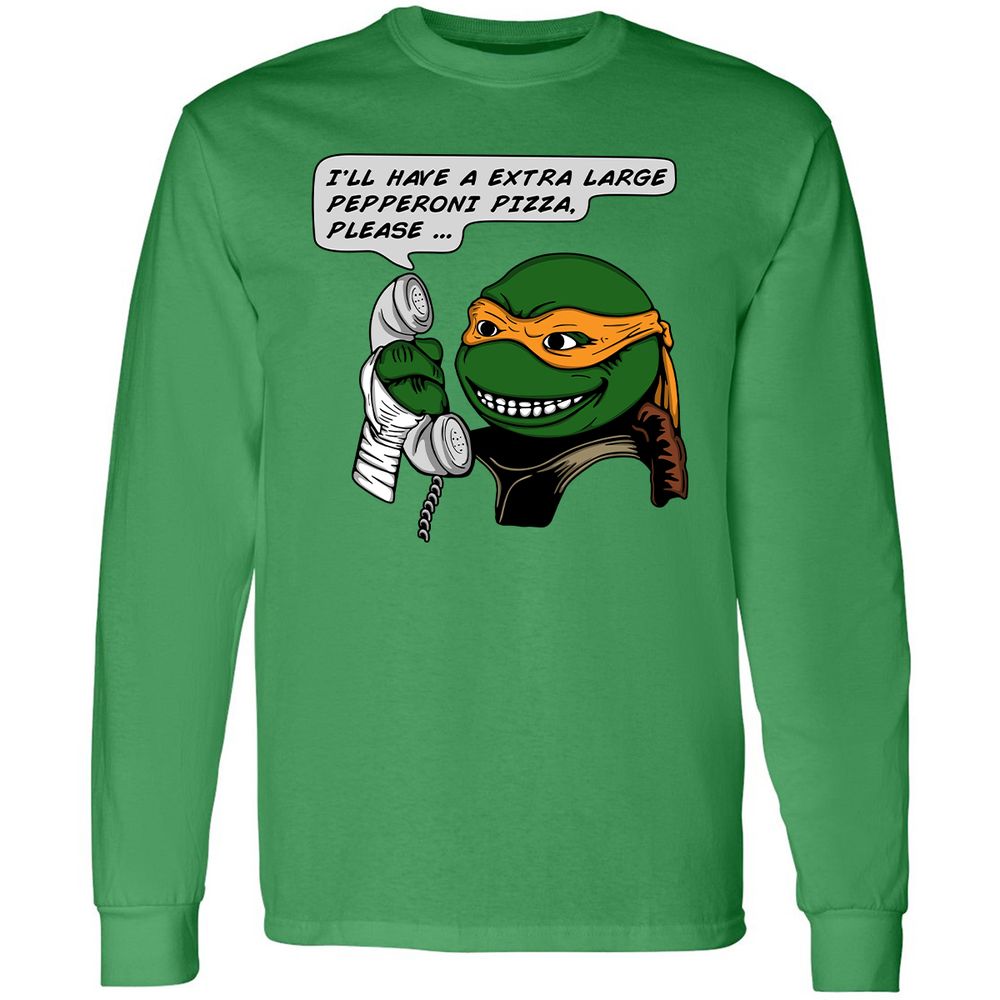 Long Sleeve T-Shirt - 7A8T357G - Irish Green - 10