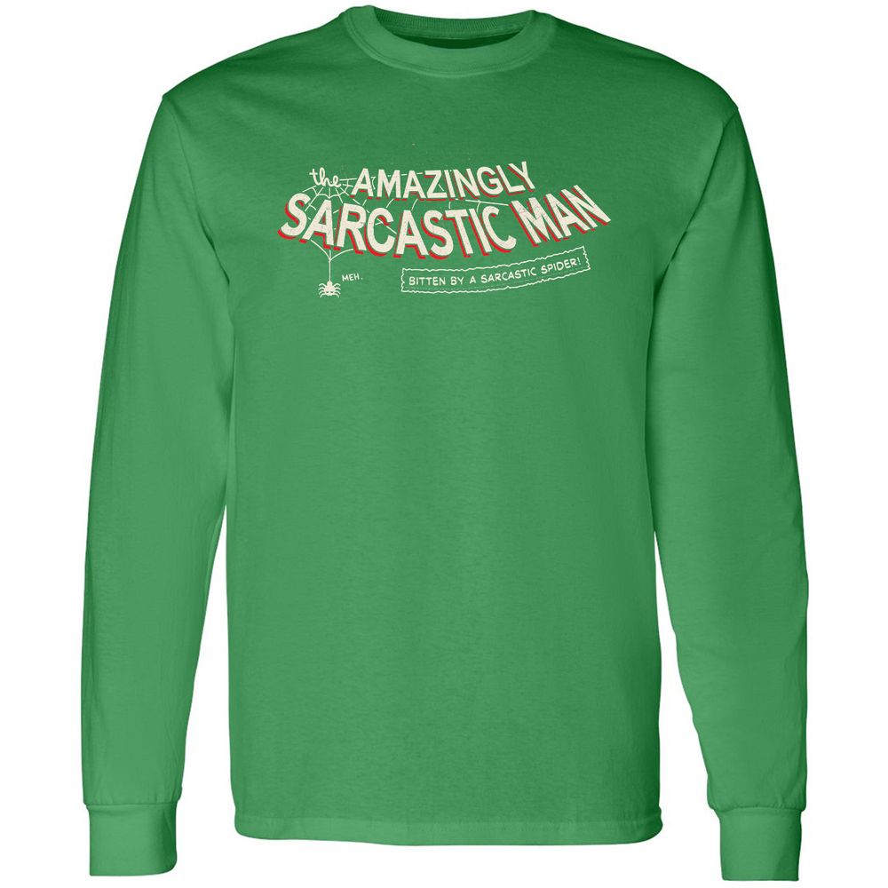Long Sleeve T-Shirt - Q3F5K5HH - Irish Green - 10