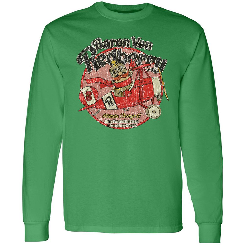 Long Sleeve T-Shirt - CTSHKN96 - Irish Green - 10
