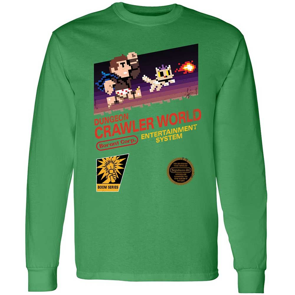 Long Sleeve T-Shirt - LTRKDG7Y - Irish Green - 10