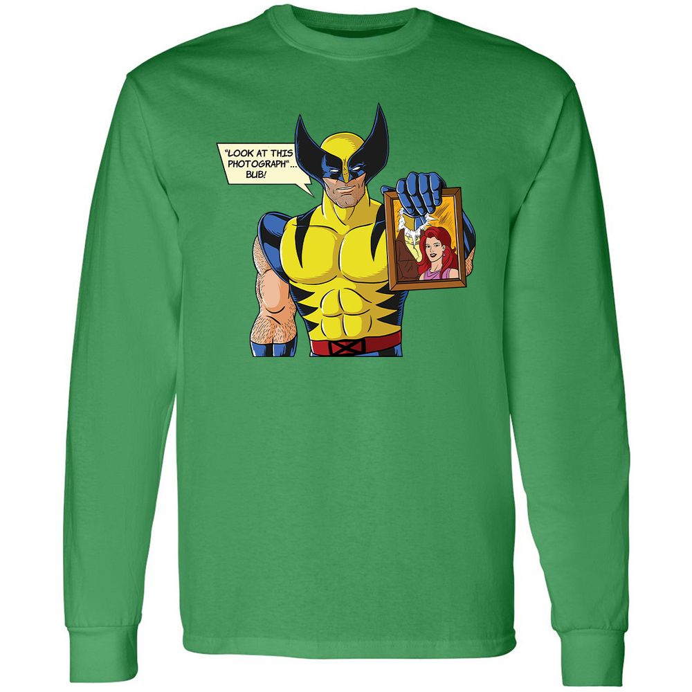 Long Sleeve T-Shirt - A8XF7L93 - Irish Green - 10