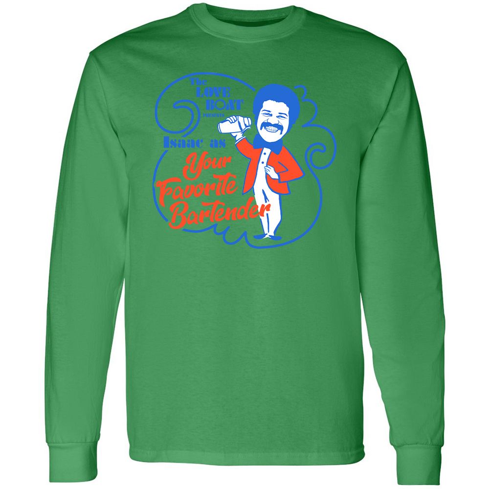 Long Sleeve T-Shirt - M8698JW4 - Irish Green - 10