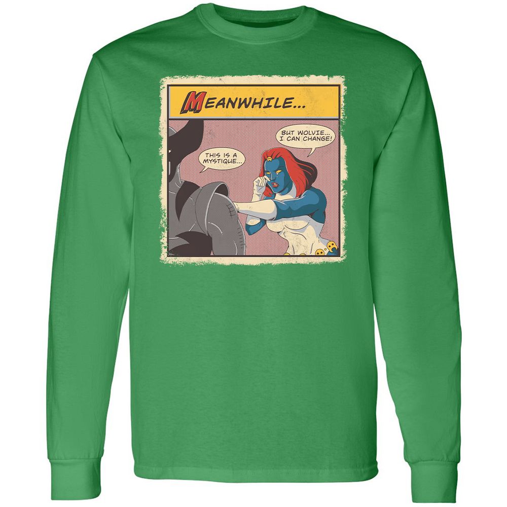 Long Sleeve T-Shirt - PFQQ9V8H - Irish Green - 10